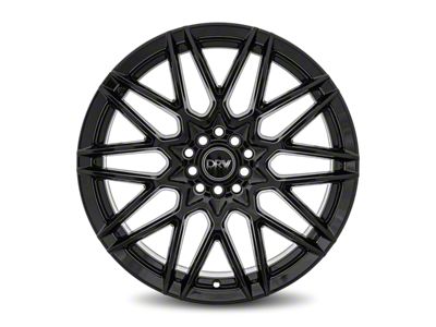 Dynamic Racing Wheels D17 Gloss Black Wheel; 18x8; 40mm Offset (21-25 Mustang Mach-E)