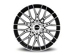 Dynamic Racing Wheels D21 Gloss Black Machined Wheel; 18x8; 38mm Offset (21-25 Mustang Mach-E)
