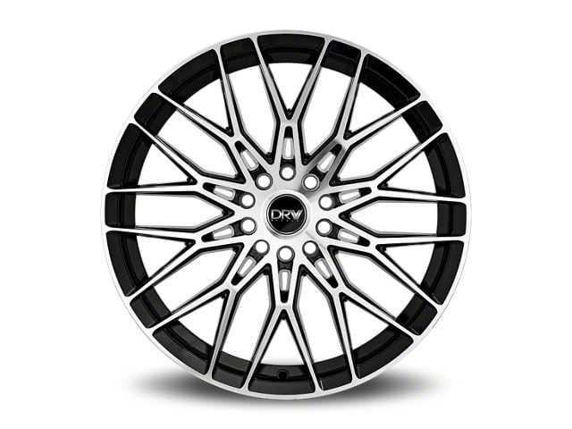Dynamic Racing Wheels D21 Gloss Black Machined Wheel; 18x8 (21-24 Mustang Mach-E)