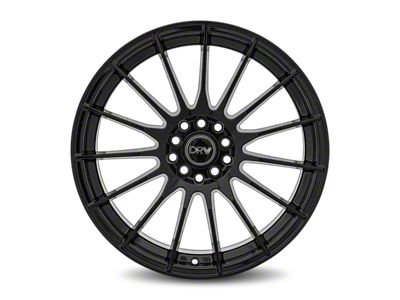Dynamic Racing Wheels D15 Gloss Black Wheel; 18x8 (15-23 Mustang EcoBoost w/o Performance Pack, V6)