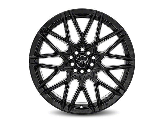 Dynamic Racing Wheels D17 Gloss Black Wheel; 18x8 (15-23 Mustang EcoBoost w/o Performance Pack, V6)