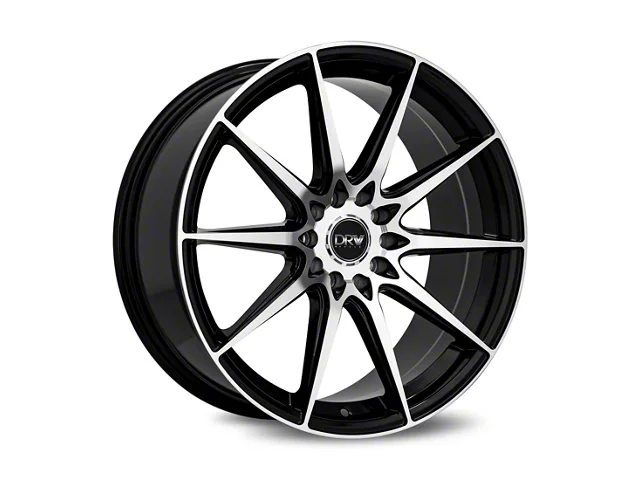Racing Dynamic Rims Dynamic Racing Wheels Mustang D19 Gloss Black Machined Wheel; 18x8 ...