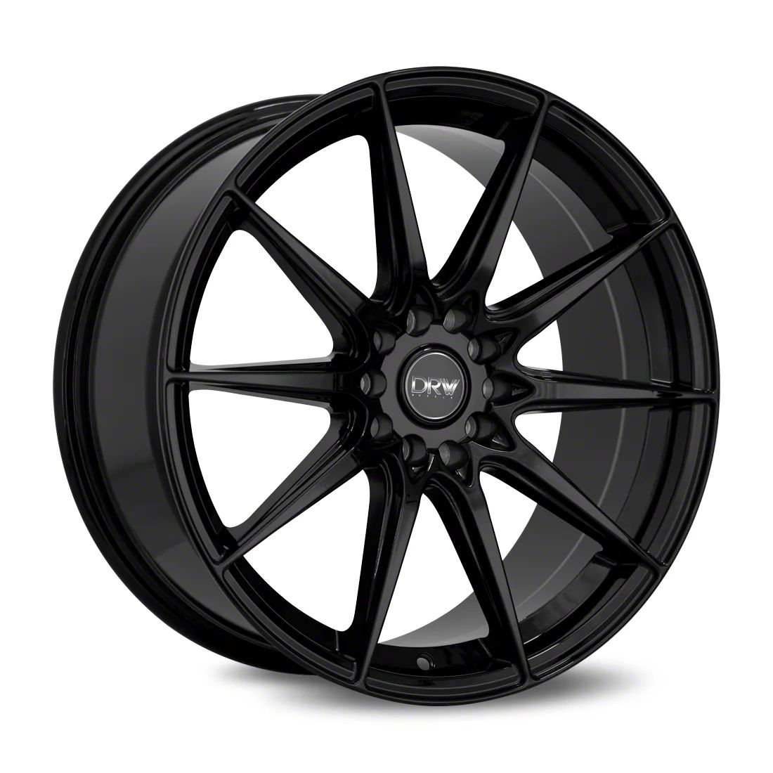 Dynamic Racing Wheels Mustang D19 Gloss Black Wheel; 17x7.5; 38mm ...