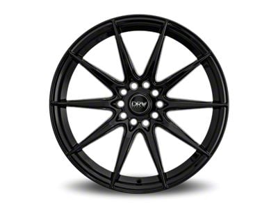 Dynamic Racing Wheels D19 Gloss Black Wheel; 18x8 (15-23 Mustang EcoBoost w/o Performance Pack, V6)