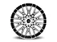 Dynamic Racing Wheels D21 Gloss Black Machined Wheel; 18x8 (15-23 Mustang EcoBoost w/o Performance Pack, V6)