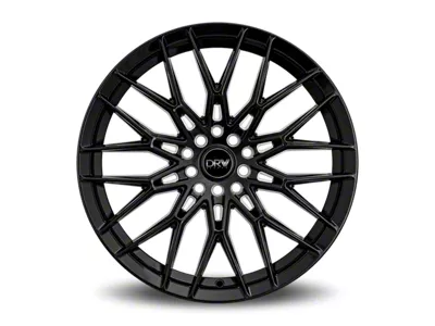 Dynamic Racing Wheels D21 Gloss Black Wheel; 18x8; 38mm Offset (15-23 Mustang EcoBoost w/o Performance Pack, V6)