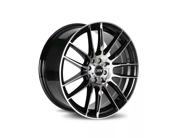 Racing Dynamic Rims Dynamic Racing Wheels Mustang D22 Gloss Black Machined Wheel; 17x7.5 ...