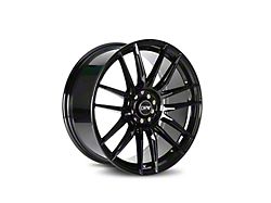 Dynamic Racing Wheels D22 Gloss Black Wheel; 17x7.5; 38mm Offset (79-93 Mustang, Excluding Cobra)