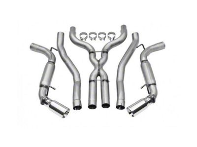 Dynomax Race Bullet Cat-Back Exhaust (10-13 6.2L Camaro Coupe w/o Ground Effects Package)