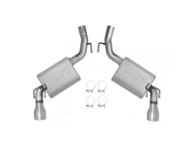 Dynomax Ultra Flo Welded Axle-Back Exhaust (11-14 3.6L Camaro Convertible w/o Ground Effects Package)