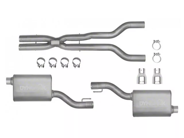 Dynomax Ultra Flo Welded Cat-Back Exhaust (15-17 Mustang GT Fastback)