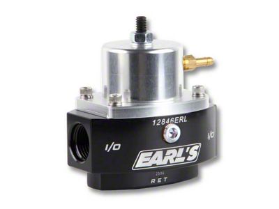 HP Billet EFI By-Pass Fuel Pressure Regulator; 15 to 65 PSI