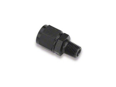 Straight Swivel Coupling; -6AN to 1/4-Inch Male