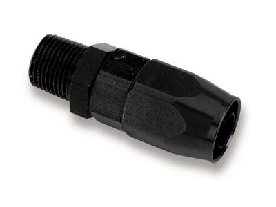 Straight Swivel-Seal Hose End; 1/4-Inch NPT Male to -6AN