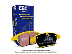 EBC Brakes Yellowstuff Racing Aramid Fiber Brake Pads; Front Pair (21-24 Mustang Mach-E)