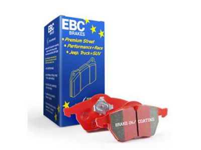 EBC Brakes Redstuff Premium Street Ceramic Brake Pads; Rear Pair (10-15 Camaro LS, LT)