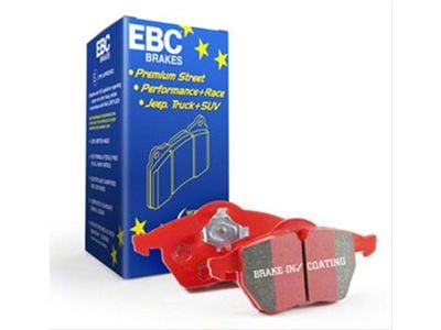 EBC Brakes Redstuff Premium Street Ceramic Brake Pads; Front Pair (16-24 Camaro SS w/ 6-Piston Front Calipers)