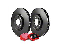 EBC Brakes Stage 12 Redstuff Brake Rotor and Pad Kit; Front (16-24 Camaro SS w/ 4-Piston Front Calipers)