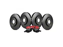 EBC Brakes Stage 20 Ultimax Brake Rotor and Pad Kit; Front and Rear (10-15 Camaro LS, LT)