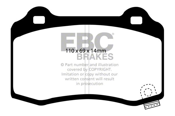 EBC Brakes Camaro Stage 6 Bluestuff Brake Rotor and Pad Kit EBC Brakes Camaro Stage 6 Bluestuff Brake Rotor and Pad Kit