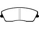 EBC Brakes Redstuff Premium Street Ceramic Brake Pads; Front Pair (09-11 Challenger SE; 12-23 Challenger SXT)