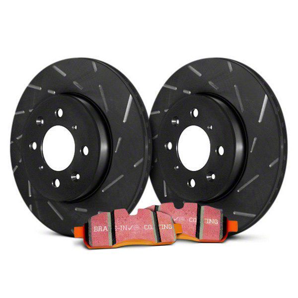 EBC Brakes Challenger Stage 15 Orangestuff Brake Rotor and Pad Kit
