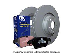 EBC Brakes Stage 20 Ultimax Brake Rotor and Pad Kit; Front and Rear (12-23 3.6L Challenger w/ Vented Rear Rotors; 12-23 5.7L HEMI Challenger R/T)