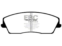 EBC Brakes Stage 4 Redstuff Brake Rotor and Pad Kit; Front (09-10 Challenger SE; 11-23 V6 Challenger w/ Solid Rear Rotors)