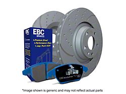 EBC Brakes Stage 6 Bluestuff Brake Rotor and Pad Kit; Front (12-23 3.6L Challenger w/ Vented Rear Rotors; 12-23 5.7L HEMI Challenger R/T)