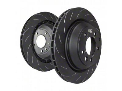 EBC Brakes SG Slotted Rotors; Rear Pair (15-20 Charger SRT 392, SRT Hellcat; 19-23 Charger R/T Scat Pack w/ 6-Piston Calipers)