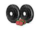 EBC Brakes Stage 10 Greenstuff 2000 Brake Rotor and Pad Kit; Rear (06-10 2.7L, 3.5L Charger SE; 06-10 Charger SXT w/ Solid Rear Rotors; 11-23 V6 Charger w/ Solid Rear Rotors)