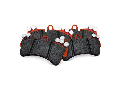 EBC Brakes Orangestuff Extra Duty Carbon Granular Brake Pads; Rear Pair (06-08 Corvette C6 Z06)