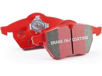 EBC Brakes Redstuff Premium Street Ceramic Brake Pads; Front Pair (97-04 Corvette C5; 05-09 Corvette C6, Excluding Z06; 10-13 Corvette C6 Base)