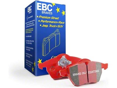 EBC Brakes Redstuff Premium Street Ceramic Brake Pads; Rear Pair (97-04 Corvette C5; 05-13 Corvette C6 Base)