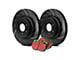EBC Brakes Stage 10 Greenstuff 2000 Brake Rotor and Pad Kit; Front (87-93 5.0L Mustang, Excluding Cobra)
