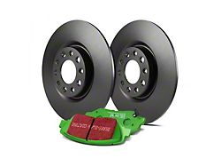 EBC Brakes Stage 11 Greenstuff 2000 Brake Rotor and Pad Kit; Rear (15-23 Mustang EcoBoost w/o Performance Pack, V6)
