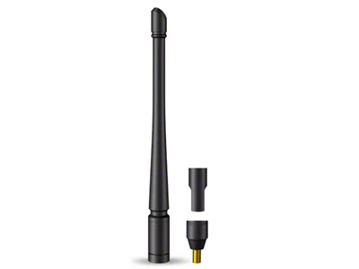 Flexible Replacement Antenna; 8-Inch; Black (Universal; Some Adaptation May Be Required)