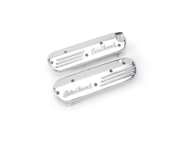 Edelbrock LS Series Coil Covers; Polished (99-02 5.7L Camaro)
