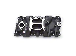 Edelbrock Performer Intake Manifold; Black (87-95 V8 Camaro)