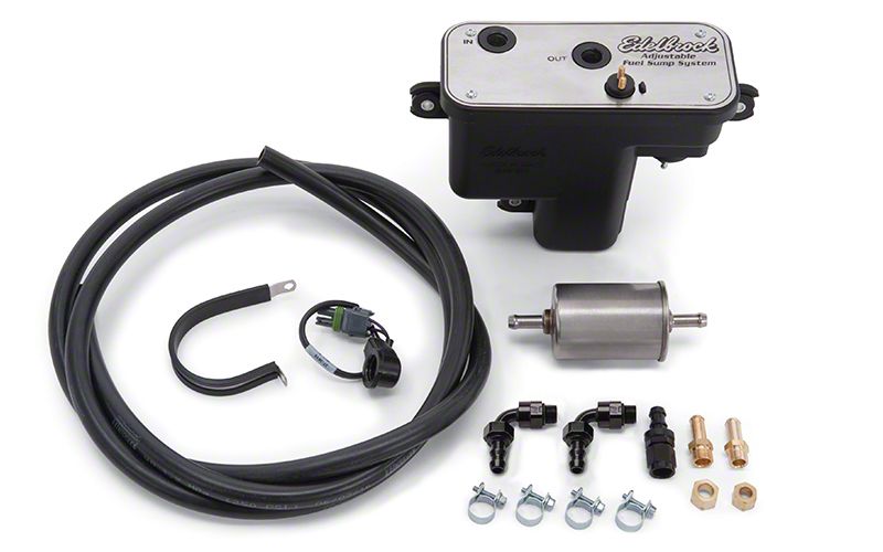 Edelbrock 36032 Pompa Carburante Universale 255 Lph – Alta Pressione Per Sistemi EFI, Regolabile