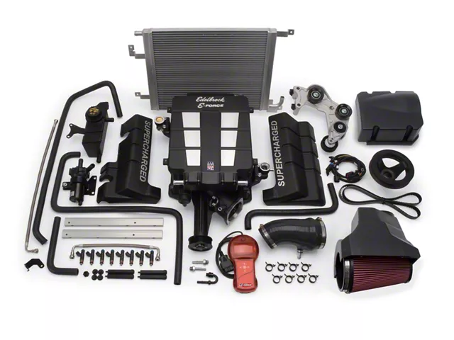 Edelbrock E-Force Stage 1 Street Supercharger Kit with Tuner (06-10 6.1L HEMI Charger)