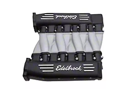 Edelbrock Cross-Ram Small Block LS3 Intake Manifold; Black (08-13 6.2L Corvette C6, Excluding ZR1)