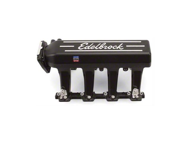 Edelbrock Pro-Flo XT Small Block Chevy LS2 EFI Intake Manifold; Black (05-07 6.0L Corvette C6)