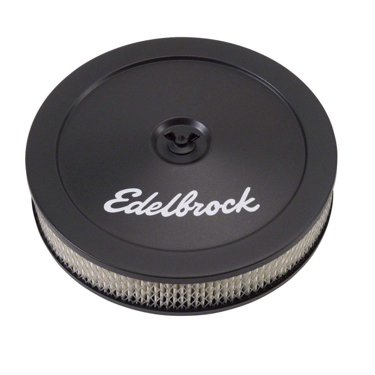 Edelbrock Classic Series Polished Small Oval Custom Air Cleaner
