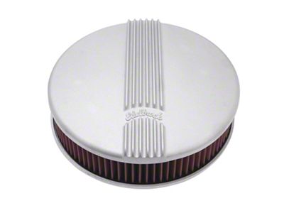 Edelbrock Classic Series Round Air Cleaner; Satin