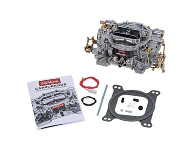 Edelbrock AVS2 Series Carburetor with Manual Choke; 500 CFM; Satin Finish (79-83 5.0L Mustang)