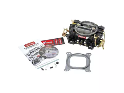 Edelbrock Performer Series Carburetor with Manual Choke; 600 CFM; Black Finish (79-83 5.0L Mustang)