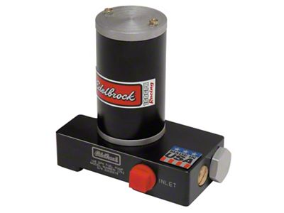 Edelbrock In-Line Electric Fuel Pump; 160 GPH (Universal; Some Adaptation May Be Required)