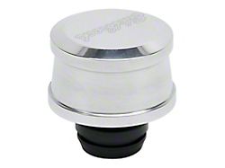 Edelbrock Push-In Round Billet Aluminum Crankcase Breather; Polished