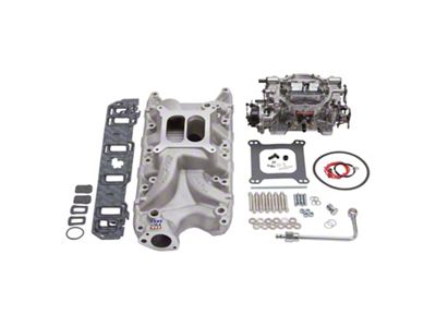 Edelbrock Performer RPM Series Single-Quad Intake Manifold and Carburetor Kit (79-95 5.0L Mustang)